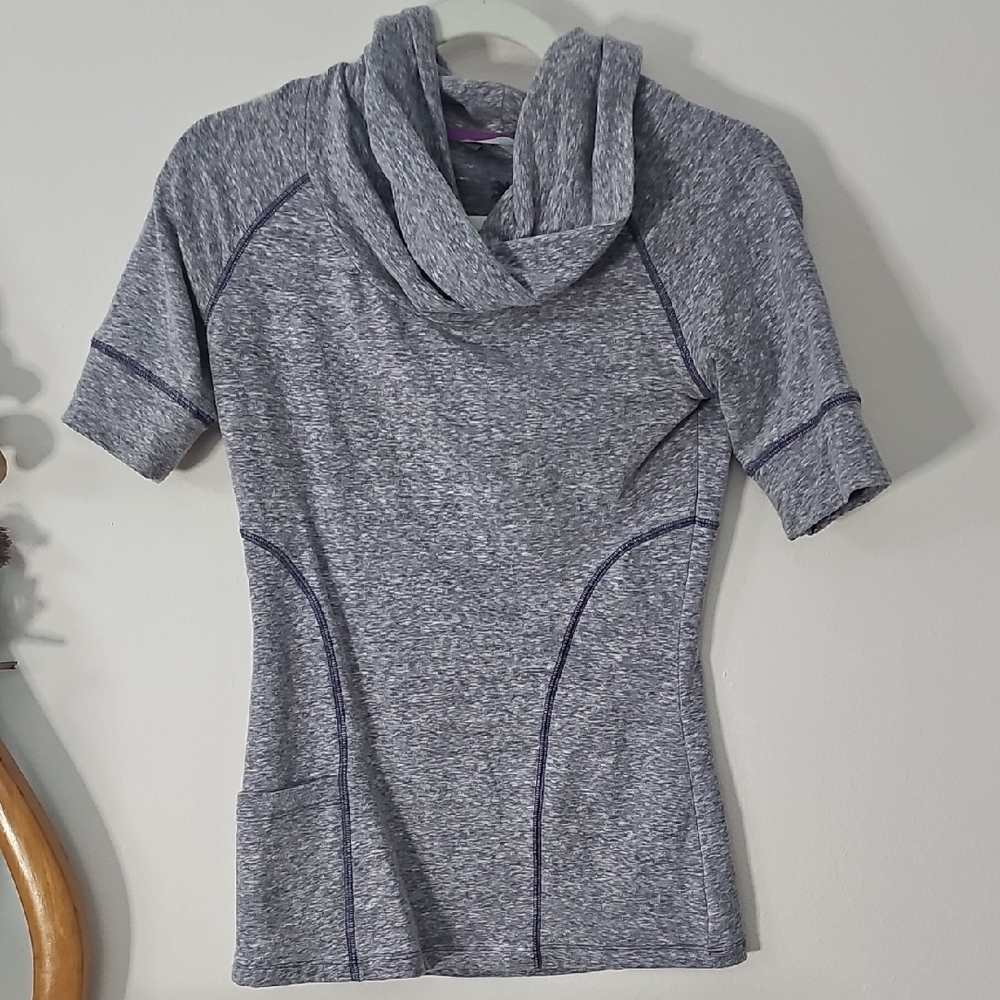 Athleta Short Sleeve Sweater